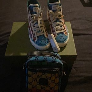 Gucci sneakers and bag…lightly worn 1400